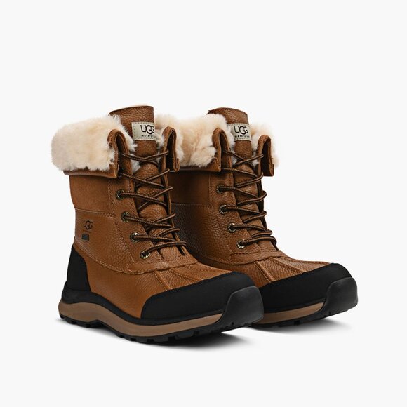 EUC Ugg Adirondack III Winter Boots Tan sz 9 - Picture 2 of 9